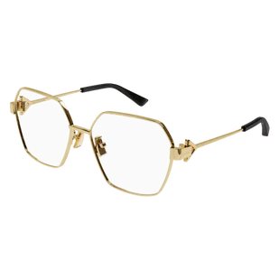 Okulary przeciwsłoneczne Bottega Veneta BV1224O 002 - Okulary korekcyjne, oprawki, szkła - miniaturka - grafika 1