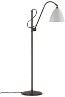 Lampy stojące - GUBI - Bestlite BL3 Lampa Podłogowa Ø21 Czarny Mosiądz/Klasyczny Biały GUBI - miniaturka - grafika 1