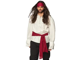 Zestaw Pirata - 2 elementy - Dodatki do strojów karnawałowych - miniaturka - grafika 1