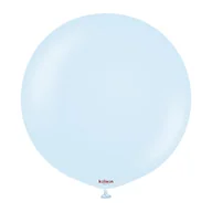 Baby shower i roczek - Balony lateksowe Macaron Baby Blue, niebieski, 45 cm, 25 szt. - miniaturka - grafika 1