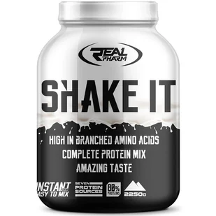 REAL PHARM Real Shake IT Vanilla 2250g - Odżywki białkowe - miniaturka - grafika 1
