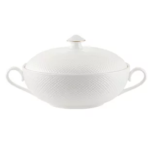 Waza Porcelanowa 2,5 Litra Bari Gold Villa Italia - Inne naczynia kuchenne - miniaturka - grafika 1