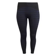 Legginsy - adidas Damskie legginsy Mmk Aknit T w legginsach, Brązowy (MARUNI), 3XL - miniaturka - grafika 1