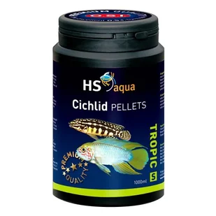 HS AQUA CICHLID PELLETS S 1000 ML pokarm dla ryb (0030236) - Pokarm dla ryb - miniaturka - grafika 1