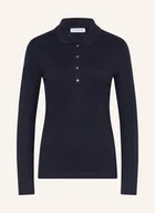 Koszulki i topy damskie - Lacoste Koszulka Polo Z Piki blau - LACOSTE - miniaturka - grafika 1