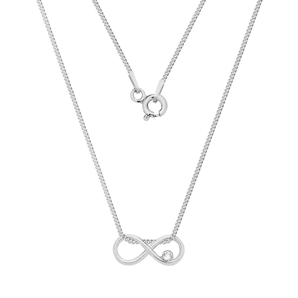 MYNESS Naszyjnik z nieskończonością, rozmiar 45 cm