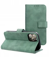 Etui i futerały do telefonów - Kabura TENDER Book do XIAOMI Redmi Note 14 4G GLOBAL - 164,84mm x 78,15mm x 8,16mm zielony - miniaturka - grafika 1