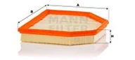 Filtry powietrza - Filtr powietrza Mann-filter C 24 242 - miniaturka - grafika 1