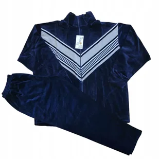 DRES WELUROWY Szary XXL 3xl 50 52 54 granat polski producent mięsisty - Dresy damskie DRES WELUROWY Szary XXL 3xl 50 52 54 granat polski producent mięsisty - Dresy damskie - miniaturka - grafika 1