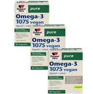 Układ nerwowy - 3x Doppelherz® pure Omega-3 1075 vegan, 3x80 kapsułek ZESTAW - miniaturka - grafika 1