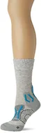 Skarpetki damskie - UYN UYN Superleggera damskie skarpety trekkingowe szary Light Grey/Turquoise 35-36 S100109 - miniaturka - grafika 1
