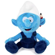 Maskotki i pluszaki - Smerf Pracuś Smerfy Pluszowa Maskotka W Poz. Siedzącej 25Cm - miniaturka - grafika 1