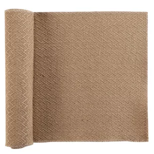 Bieżnik Na Stół Jutowy Modalie, 35 X 140 Cm - Obrusy i serwetki - miniaturka - grafika 1
