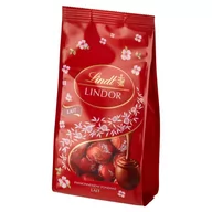 Inne słodycze - Lindt Lindor Czekolada mleczna z delikatnie rozpływającym się nadzieniem 180 g - miniaturka - grafika 1