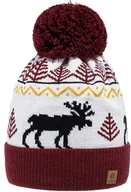 Czapki damskie - Zimowa CZAPKA Świąteczna w Renifery Woolk Alaska - miniaturka - grafika 1