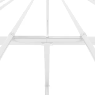 Metalowa rama łóżka, biała, 180x200 cm Lumarko! - Łóżka - miniaturka - grafika 8