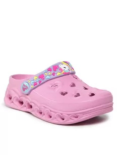 Skechers Klapki Unicorns & Sunshine 308023L/PNK Różowy - Buty dla dziewczynek - miniaturka - grafika 1