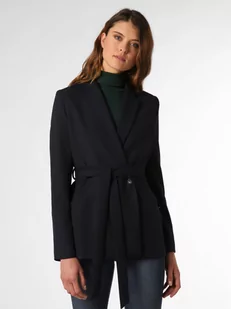 Tommy Hilfiger - Blezer damski, niebieski - Kurtki damskie - miniaturka - grafika 1