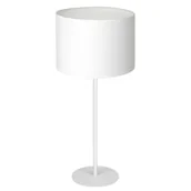 Lampy stojące - Luminex Arden 3433 Lampa stołowa lampka 1x60W E27 biały - miniaturka - grafika 1