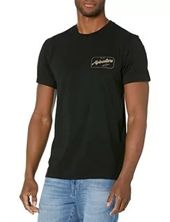 Koszulki męskie - Alpinestars Męski T-shirt Turnpike czarny czarny L - grafika 1