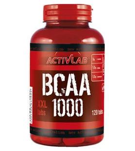 Activlab BCAA 1000 120 tab - Aminokwasy - miniaturka - grafika 1