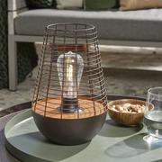 Lampy ogrodowe - Luxform Lampa ogrodowa Chelsea LED, stołowa, miedziano-brązowa - miniaturka - grafika 1
