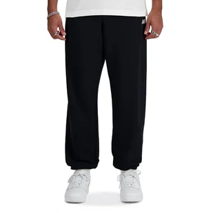 Spodnie New Balance MP41519BK - czarne - Spodnie sportowe męskie - miniaturka - grafika 1