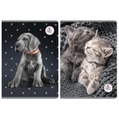 Zeszyty szkolne - Zeszyt A5/60K linia The Sweet Pets (5szt) - Beniamin - miniaturka - grafika 1