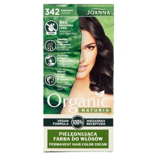 Joanna Organic 342 kawowy - Farby do włosów i szampony koloryzujące - miniaturka - grafika 2