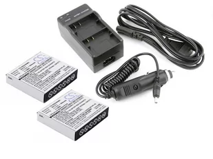 Zestaw Ładowarka + 2x Akumulator Az13-1 Xiaomi Yi - Ładowarki i akumulatory - miniaturka - grafika 1