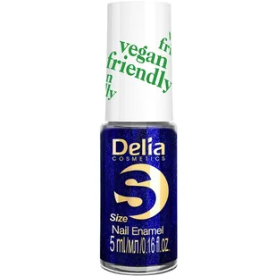 Delia Cosmetics, Vegan Friendly, emalia do paznokci 226 Monaco Blue, 5 ml - Lakiery do paznokci - miniaturka - grafika 2