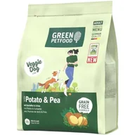 Sucha karma dla psów - Karma dla psa GREEN PETFOOD VeggieDog z ziemniakami i groszkiem 900 g - miniaturka - grafika 1