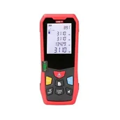 Inne urządzenia pomiarowe - Unit Miernik dalmierz laserowy LM120 120 metrów zasilany baterią + baterie + etui MIE0384 - miniaturka - grafika 1