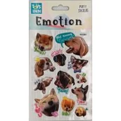 Zabawki kreatywne - Stnux Naklejki emotions - Psy - miniaturka - grafika 1