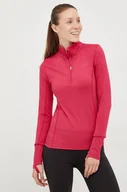 Bielizna sportowa damska - 4F longsleeve funkcyjny kolor różowy - miniaturka - grafika 1