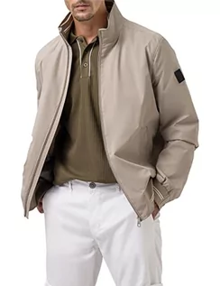 Kurtki męskie - Pierre Cardin Męska kurtka Blouson, Vintage Khaki, 26, khaki (Vintage Khaki) - grafika 1