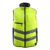 Odzież robocza - KAMIZELKA ZIMOWA MASCOT SAFE SUPREME GRIMSBY 15565-249; ŻÓŁTY HI-VIS/CIEMNY ANTRACYT - miniaturka - grafika 1