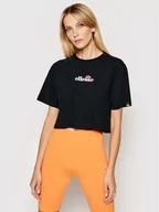 Koszulki i topy damskie - Ellesse T-Shirt Fireball SGB06838 Czarny Loose Fit - miniaturka - grafika 1