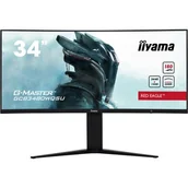Monitory - iiyama G-Master Red Eagle GCB3480WQSU-B1 34"  - miniaturka - grafika 1