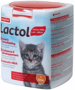 beaphar Lactol, mleko zastępcze dla kota - 500 g - Mleko dla kociąt i szczeniąt - miniaturka - grafika 1