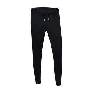 Spodnie dresowe New Balance MP01664BK - czarne - Spodnie sportowe męskie - miniaturka - grafika 1
