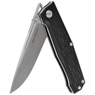 Nóż składany Real Steel Rokot Black G10, Satin N690 by Ivan D. Braginets (7641) - Noże - miniaturka - grafika 4