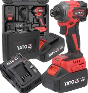 YATO Klucz udarowy AKUMULATOROWA 230Nm 18V + AKUMULATOR 1x 4Ah + ŁAD. - Klucze udarowe - miniaturka - grafika 1