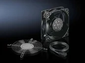 Wentylatory komputerowe - Rittal DK 7980.100 Obudowa komputera Wentylator Czarny - miniaturka - grafika 1