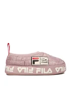 Buty dla dziewczynek - Fila Kapcie Wb Comfider Kids FFK0089 40024 Różowy - miniaturka - grafika 1