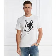 Koszulki męskie - HUGO T-shirt Dammock | Regular Fit - miniaturka - grafika 1
