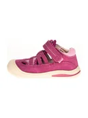 Buciki dla niemowląt - lamino Półsandały w kolorze różowym - miniaturka - grafika 1