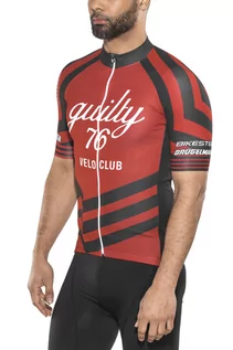 Koszulki rowerowe - guilty 76 racing Velo Club Pro Race Koszulka rowerowa z zamkiem błyskawicznym Mężczyźni, czerwony XXL 2022 Koszulki kolarskie - grafika 1
