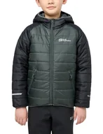Kurtki i płaszcze dla chłopców - Jack Wolfskin ZENON JACKET K, slate green/black, 116 - miniaturka - grafika 1