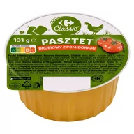 Pasztet i przetwory mięsne - Carrefour Classic Pasztet drobiowy z pomidorami 131 g - miniaturka - grafika 1